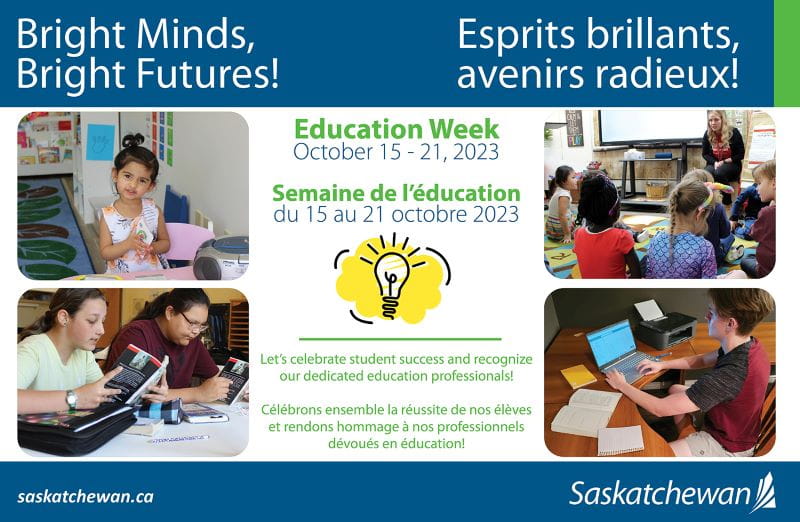 Education Week in Saskatchewan | Saskatchewan Education and Learning ...