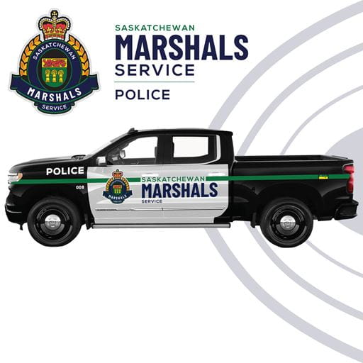The SMS has developed the branding for its logo, vehicles, badges, and Marshals uniforms. 